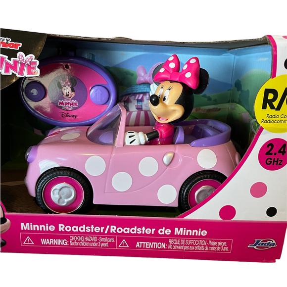 NIB Disney junior remote control Minnie roadster. - Picture 2 of 3
